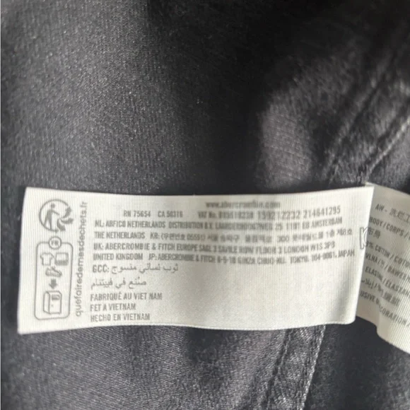 Faded black denim midi dress - Picture 3 of 3